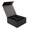Caja de regalo personalizada, caja Tiandi, caja de libro con absorción magnética personalizada, tapa abatible, impresión en bronce.