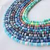 Hilo de cerámica blanda de color, 6 mm, disco con junta, cuentas, pulsera, collar, accesorios, cuentas de cerámica blanda, cuentas sueltas de estilo bohemio
