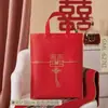 Bolsas de Empaque para Fundas de Edredón Translúcidas al por Mayor, Juego de Tres Piezas de Sábana y Funda de Almohada, Bolsas de Tote Laminadas con Botones, Bolsas de Transporte para Textiles del Hogar