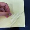 2.5C 5C 7.5C 10C Transparente con Respaldo Amarillo Autoadhesivo Papel para Impresión Láser A4 Papel Adhesivo A4 (100 Hojas)