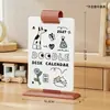 Calendário Cartoon Doodle 2027 Planejador de Check-In para Estudantes Livro Calendário para Alívio do Estresse Ornamento de Mesa Criativo de Alto Valor