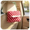 Caixa de Lenços para Carro, Tipo Pendurado para Interior de Carro, Porta-Braço, Quebra-Sol, Caixa de Lenços Sanitários, Capa de Lenço Cartoon Fofa