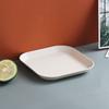 Bandeja Estilo Escandinavo Simple Hogar Rectangular Vaso de Agua Suministros de Plástico Comedor Comida Rápida Hotel Bandeja Comercial