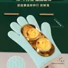 Luvas de Forno Isoladas Espessadas de Silicone para Cozinha Forno Assar Resistentes a Altas Temperaturas Antiderrapantes Anti-Calor Micro-ondas Assar