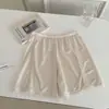 Leggings Satinados Perlados de Seda de Hielo Anti-Exposición con Ribete de Encaje, Shorts de Seguridad, Shorts tipo Boxer, Shorts para Dormir, Se Pueden Usar Afuera