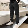 Pantalones Cargo para Niños Transfronterizos, Pantalones de Algodón Estilo Coreano para Primavera y Otoño, Pantalones Elegantes para Niños, Pantalones Casuales de Moda para Niños Mayores