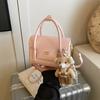 Bolso Cuadrado Pequeño de Diseño Nicho Simple y a la Moda Primavera 2025 Estilo Occidental Nuevo Bolso Casual de Hombro Cruzado para Mujer