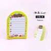 Notas Adhesivas Adhesivas con Forma de Mascota y Forma de U, Alto Valor Estético para Estudiantes, Adhesivas, Notas Adhesivas Personalizadas y Creativas, Notas Adhesivas Reutilizables