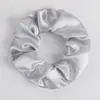Goma de pelo elegante y con estilo transfronteriza, alta elasticidad, versátil, simple y de alta gama, de satén, para coleta alta en mujeres