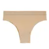 Tanga sin costuras estilo europeo y americano para mujer talla grande ropa interior deportiva para mujer color liso hilo transpirable sexy cómodo leggings