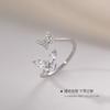 Anillo de Mariposa para Mujer, Diseño de Nicho Estudiante Estilo Ins, Sensación de Alta Gama, Anillo Abierto Ajustable para Mejores Amigas, Estilo Diseñador