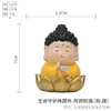Adornos de Hadas Guardianas del Doce Zodiaco, Adornos Creativos para Decoración de Escritorio de Estación de Trabajo, Pequeños Regalos Culturales y Creativos de Buda de Tendencia Nacional