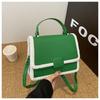 Bolso de Estilo Étnico para Mujer 2024 Primavera Nuevo Diseño Niche de Moda Bolso Cuadrado Pequeño Estilo Occidental Combinable Bolso Bandolera de Hombro