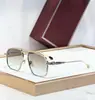 Gafas de Sol Cuadradas Metálicas Retro de Moda Transfronterizas Jmm para Hombres, Versátiles de Moda para Fiesta Vacaciones Mujeres Labarge