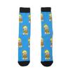 Calcetines de Dibujos Animados para Hombre Nueva Pendiente Seng Algodón Caña Media Calcetas de Película Animada para Mujer Caña Larga Personalizadas Europeas y Americanas Transfronterizas