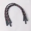 Pontas de Corda Revestidas de Borracha, Cordões para Chapéu de Lona, Cordões de Ajuste com Pontas Duplas Revestidas de Borracha, Pontas de Cordão para Capuz de Moletom com Cabeça Redonda e Plana, Cordões para Calças, Cadarços