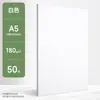 Cartão Branco A3 Papel para Desenho Artístico 4K Caneta Marcadora Pintura Papel Artesanal Duro Espesso Papel de Desenho A4 8K Jornal Manuscrito Papel Especial