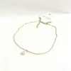 Colgante de Gota de Agua de Perla de Nuevo Estilo Transfronterizo, Sencillo y de Alta Gama, Collar de Lujo Ligero, Acero Inoxidable de Nicho, Lavable y que No se Desvanece