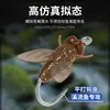 Montagem para Pesca com Mosca com Anzol, Linha de Pesca com Mosca, Anzol de Mosca, Isca Artificial, Tira Branca Pequena, Mosca Minnow, Isca Macia, Micro Isca Artificial