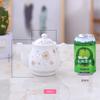 Bule de Água Fria de Cerâmica, Bule de Porcelana Grande Capacidade para Uso Doméstico Estilo Antigo, Estilo Chinês Resistente ao Calor, Disponível em Vários Tamanhos com Filtro
