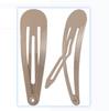 Horquilla de alta calidad transfronteriza de gota de aceite negro, clip para flequillo, clip para cabello suelto, clip lateral para flequillo, accesorios de pintura para hornear, horquilla para la cabeza