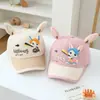 Sombreros de Primavera para Bebés de Guardería, Gorras de Béisbol Lindas de Conejito para Niños, Sombreros de Sol de Verano 2026, Comercio Exterior