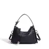 Bolso Cruzado Pequeño, Bolso de Hombro Exquisito y de Alta Gama en Piel Genuina, Versátil Clásico para Primavera y Verano Casual Nuevo Bolso Tejido