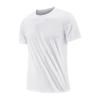 Camiseta de protección solar resistente a los rayos UV para hombre, verano, running, deportes, top transpirable, seda de hielo, secado rápido, manga corta, antiarrugas