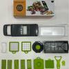 Cortador de Verduras Multifuncional, Rebanador de Verduras de Uso Múltiple, Herramienta para Cortar en Cubos, Rallar y Rallar para Pepinos