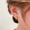 Diseño Nicho Coreano Flor Rosa Primavera y Verano Aretes 2025 Nuevo Trendy Lujo Accesible Aretes Simples Aretes para Mujeres