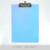 Pasta de Arquivo Colorida em Acrílico A4/A5 Placa Transparente para Escrita de Estudante Bloco de Escrita Multifuncional para Escritório Espessado