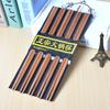 Palillos de Bambú Natural para Olla Caliente de 27 cm al por Mayor, Juego de Palillos de Cinco Pares/Diez Pares, Palillos de Madera para Restaurante de Hotel, Juego en Caja para el Hogar