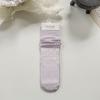 Calcetines para Mujer de Primavera y Verano Finos de Longitud Media Color Sólido Algodón Puro Transpirables Absorbentes del Sudor Medias Estilo Académico JK Japonés Medias Apiladas