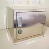 Gabinete de Acero Inoxidable para Muestras de Guardería Gabinete para Aditivos Alimentarios con Cerradura Caja de Almacenamiento Gabinete de Almacenamiento con Cerradura de Contraseña Montado en Pared