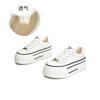 Tenis Blancos de Cuero Genuino para Mujer 2026 Primavera Nuevos Tenis de Plataforma Versátiles Casuales para Mujer Zapatos Deportivos para Mujer
