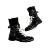 Botines versátiles, botas Martin de suela gruesa, estilo retro, nueva colección otoño/invierno 2026 inspirada en el boxeo, botines de media caña estilo británico, disponibles en tallas grandes