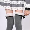 Calcetines Altos de Algodón Japonés Puro para Combinar con Todo Encaje Lazo Medias Jk Lolita Diarios Calcetines Mary Jane