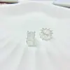 Zircônia Cúbica que Preserva a Cor Contas Espaçadoras de Furo Grande Contas Cilíndricas Cristal Acessórios para Pulseira Colar DIY Joias