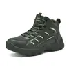 Amazon Botas Tácticas Talla Grande para Hombre Zapatos de Senderismo para Exteriores Primavera Nuevos Zapatos de Campo a Través Zapatos de Senderismo Botas de Combate Estilo 21