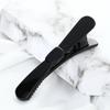 Estilo Coreano Preto Grampo de Cabelo com Laço Bico de Pato Feminino Moda Versátil Grampo para Franja Grampo Lateral Grampo para Corte de Cabelo Quente