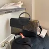 Bolso de Mano para Mujer Exquisito de Gama Alta con Patrón de Cocodrilo de PU Bolso de Hombro Cruzado de Moda para Banquetes de Gama Alta Nuevo Urbano Casual