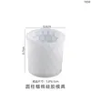Molde de Resina Cristal DIY Papoula Cilindro de Bolinhas Hexagonal Suporte de Vela Molde de Silicone Europa