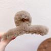 Nuevo clip de peluche de otoño e invierno, horquilla de alta calidad, accesorios para el cabello, tocado, horquilla de dibujos animados, clip de tiburón trasero femenino, venta al por mayor