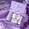 Regalos de Boda para Invitados, Recuerdos, Productos Terminados de Boda, Regalos Prácticos de Compromiso, Juego de Caja de Regalo de Toalla para Banquete de Boda, Gama Alta