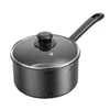 Olla para sopa transfronteriza al por mayor, olla pequeña para saltear en casa, olla para suplementos alimenticios para bebés, olla pequeña antiadherente para leche, olla para fideos instantáneos, sartén de nieve, piedra Maifan