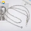 Moda de joyería europea y americana toma callejera Cadena de cuerpo de aleación de joyería ovalada Cadena de cintura dulce multicapa sexy para mujer