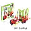 Cross-Border Amazon Track Pull-Back Alloy Car Toy Gift for Boys and Girls, Children's Metal Racing Car