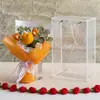 Flor de Lana Nueva Terminada Cruzada Ramo de Tulipanes Tejido a Mano Regalo del Día de la Madre Ramo de Tulipanes Tejido