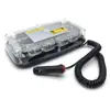 Lámpara de techo para coche 36 LED lámpara de advertencia lámpara estroboscópica. Luz estroboscópica amarilla de ingeniería luz de advertencia magnética para techo