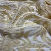 Jacquard de seda dorada seda jacquard cortado tela jacquard de gasa de seda tela jacquard de seda